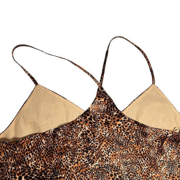 NWT L’AGENCE Women's XS Mariela Racer Bodysuit Animal Print - Picture 11 of 14